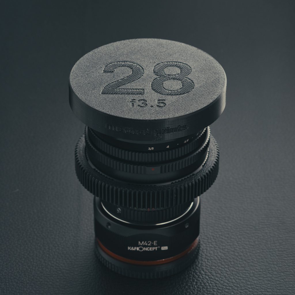 28mm f3.5 Mir-10a Cinemod